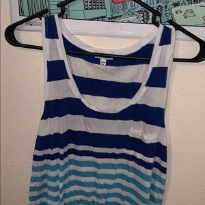 Striped tank top